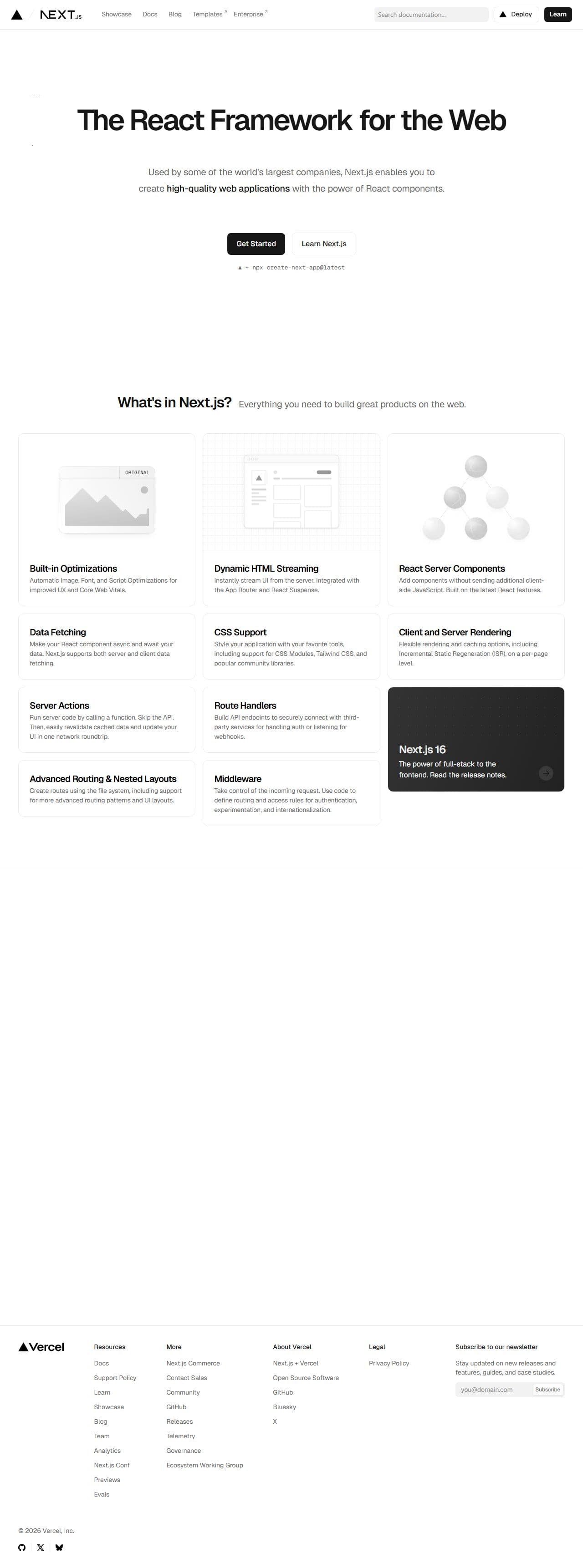 Web Development (Next.js & WordPress) service image